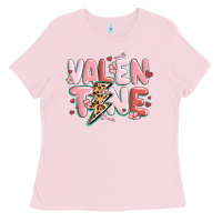 Bubblegum Pink valentine Ladies Tee - MaliasSmallBusiness