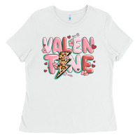 White valentine Ladies Tee - MaliasSmallBusiness