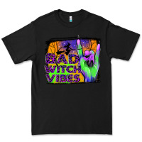 Black bad witch vibes Premium Tee - JahusDesignShop