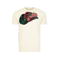 Vintage Arctic leopard flowers cowboy hat Vintage Tee - Jasminsmagicworld