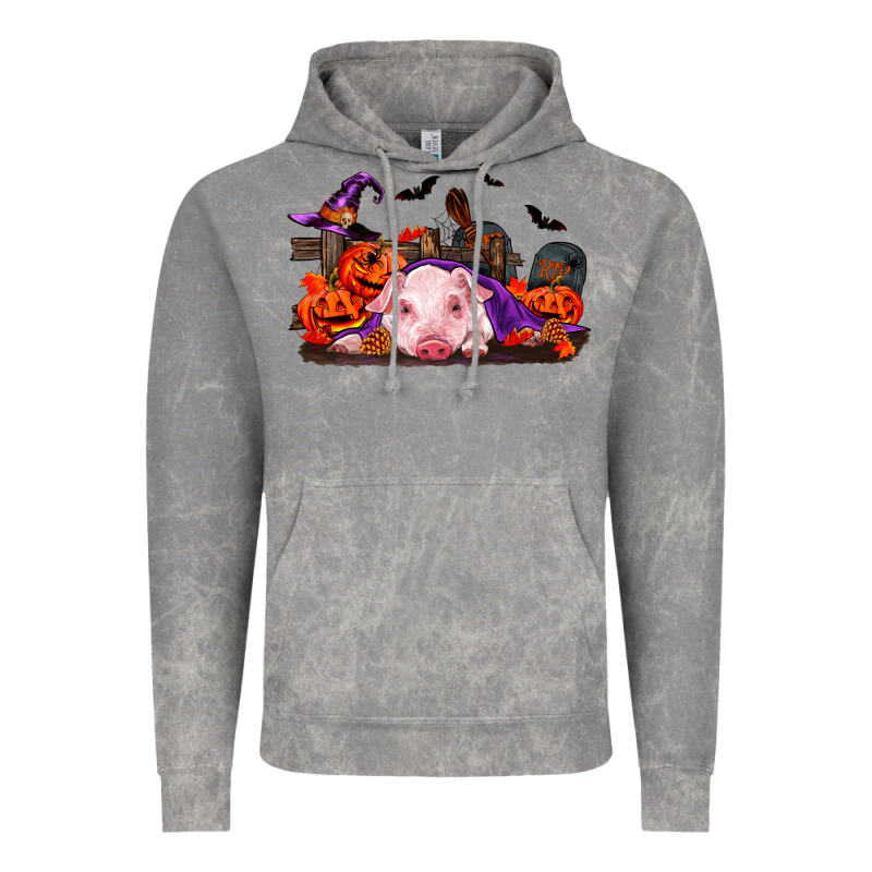 Halloween Baby Pig Vintage Hoodie by RanaPortraitStore | Teevron