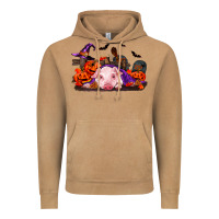 Vintage Camel Halloween Baby Pig Vintage Hoodie - RanaPortraitStore