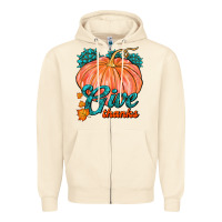 Sandshell Give Thanks Zipper Hoodie - FaDigitalArtStudio