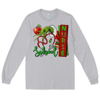 Moon Dust Christmas Character Nurse Long Sleeve Tee - NancyCooperArtShop