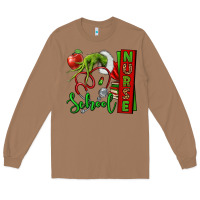 Toasted Coconut Christmas Character Nurse Long Sleeve Tee - NancyCooperArtShop