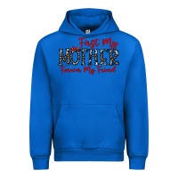 Cobalt first my mother forever my friend Urban Hoodie - CowhideDigitalArt