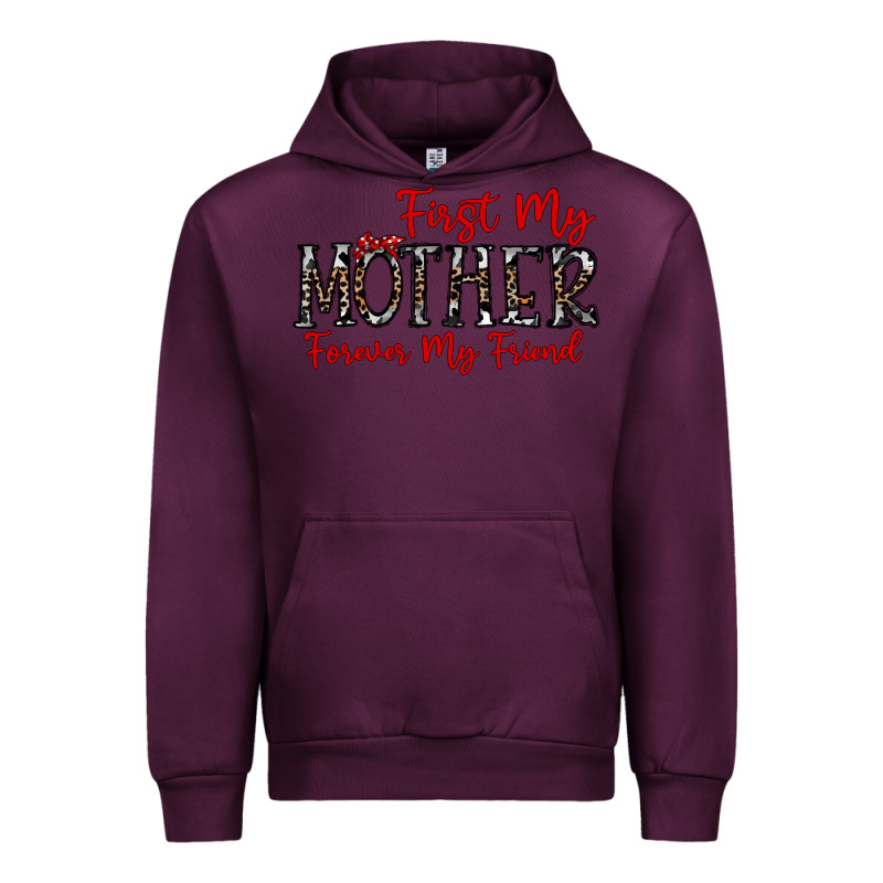 First My Mother Forever My Friend Urban Hoodie by CowhideDigitalArt | Teevron