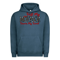 Pigment Midnight Navy first my mother forever my friend Urban Hoodie - CowhideDigitalArt