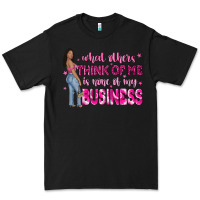 Black what other think of me is none of my business Premium Tee - NancyCooperArtShop