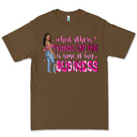 Cacao what other think of me is none of my business Premium Tee - NancyCooperArtShop