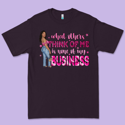 What Other Think Of Me Is None Of My Business Premium Tee Designed By Nancycooperartshop
