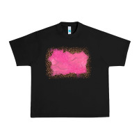 Black gemstone pink leopard background Urban Heavy Tee - JahusDesignShop