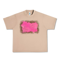 Burro gemstone pink leopard background Urban Heavy Tee - JahusDesignShop