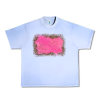 Grape Ice gemstone pink leopard background Urban Heavy Tee - JahusDesignShop
