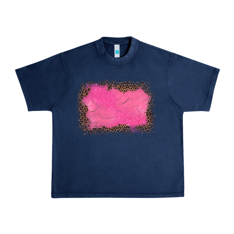 Gemstone Pink Leopard Background Urban Heavy Tee by JahusDesignShop | Teevron