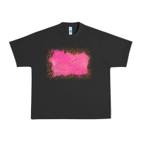 Pigment Black gemstone pink leopard background Urban Heavy Tee - JahusDesignShop
