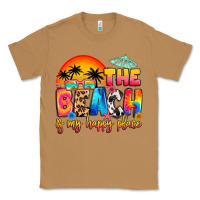 Toasted Coconut the beach is my happy place Classic Tee - Artiststas