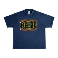 Navy Camouflage Patterned Babe Tried Urban Heavy Tee - Bettercallsaul