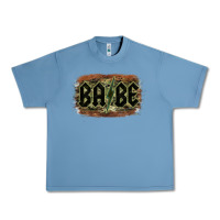Pebble Blue Camouflage Patterned Babe Tried Urban Heavy Tee - Bettercallsaul