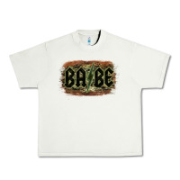 Pistachio Camouflage Patterned Babe Tried Urban Heavy Tee - Bettercallsaul