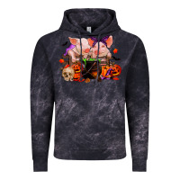 Cloud Black halloween pigs Vintage Hoodie - RanaPortraitStore