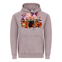 Vintage Zinc halloween pigs Vintage Hoodie - RanaPortraitStore