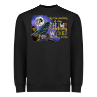 Black something wicked this way comes Heavyweight Sweatshirt - CowGirlArtShop