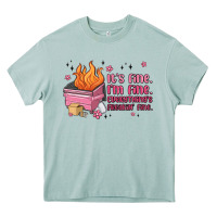 Arona it's fine i'm fine everything's freakin' fine Heavy Core Tee - MaliasSmallBusiness