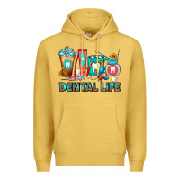 Antique Gold Dental Life Dentist Coffee Cups Premium Hoodie - FaDigitalArtStudio