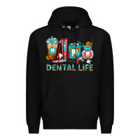 Black Dental Life Dentist Coffee Cups Premium Hoodie - FaDigitalArtStudio