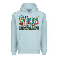 Blue Mist Dental Life Dentist Coffee Cups Premium Hoodie - FaDigitalArtStudio