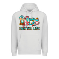 Dove Grey Dental Life Dentist Coffee Cups Premium Hoodie - FaDigitalArtStudio