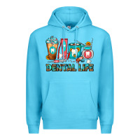 Ocean Blue Dental Life Dentist Coffee Cups Premium Hoodie - FaDigitalArtStudio