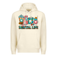 Sandshell Dental Life Dentist Coffee Cups Premium Hoodie - FaDigitalArtStudio