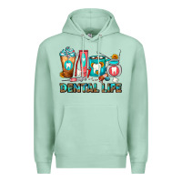 Seafoam Dental Life Dentist Coffee Cups Premium Hoodie - FaDigitalArtStudio