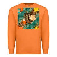 Carrot fall boot seamless pattern Premium Sweatshirt - BundleAndBundleShop