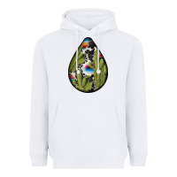 White mexican teardrop  3 Heavyweight Hoodie - BundleAndBundleShop