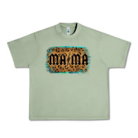 Oil Green Leopard Patterned Mama Tried Urban Heavy Tee - Bettercallsaul