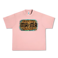 Salmon Leopard Patterned Mama Tried Urban Heavy Tee - Bettercallsaul