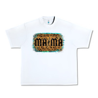 White Leopard Patterned Mama Tried Urban Heavy Tee - Bettercallsaul