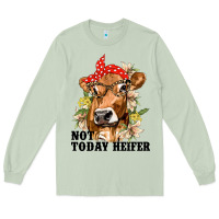 Matcha Cute Heifer Long Sleeve Tee - texasbilliewilder