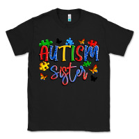 Black autism sister Classic Tee - Artiststas