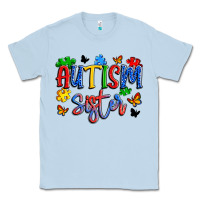 Dusty Blue autism sister Classic Tee - Artiststas