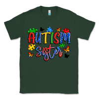 Sports Green autism sister Classic Tee - Artiststas