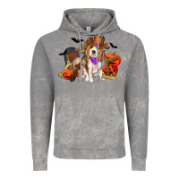 Cloud Rock Halloween beagle dog Vintage Hoodie - RanaPortraitStore