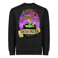 Black just a bunch of hocus pocus Heavyweight Sweatshirt - CowGirlArtShop