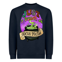Navy just a bunch of hocus pocus Heavyweight Sweatshirt - CowGirlArtShop