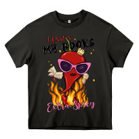 Asphalt i prefer my books extra spicy Heavy Core Tee - MaliasSmallBusiness