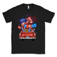 Black farm truck,america flag Classic Tee - JahusDesignShop