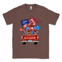 Chestnut farm truck,america flag Classic Tee - JahusDesignShop
